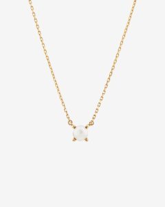 Cultured Freshwater Pearl Necklace in 10kt Yellow Gold