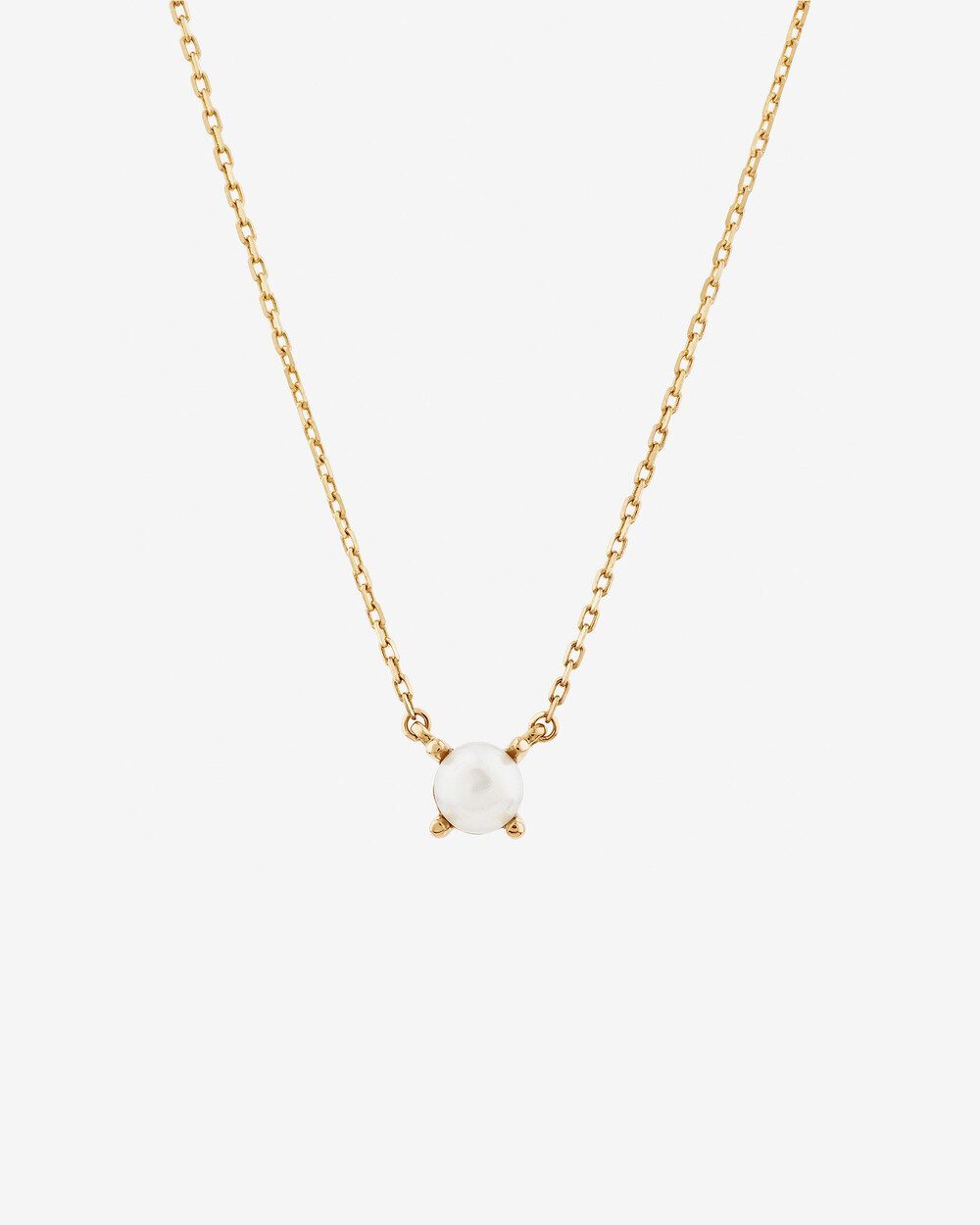 Cultured Freshwater Pearl Necklace in 10kt Yellow Gold